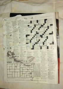 Chickens Do The NYT CrosswordPuzzle