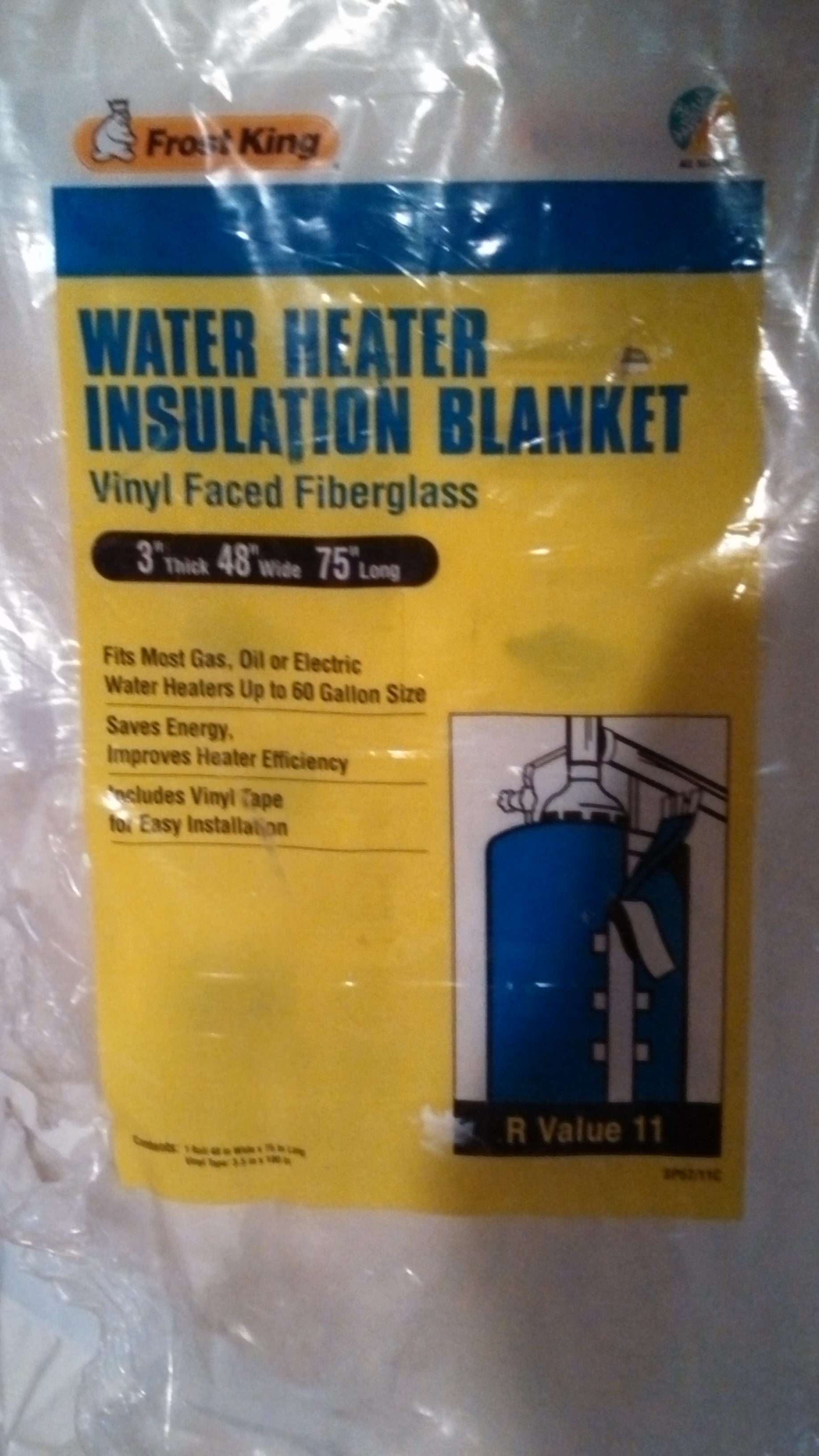 Water Heater Insulation Jacket - Keep the HOT in Your hot water.