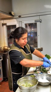 Juanita Mashing The Avocado