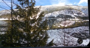 Mountain Out Window