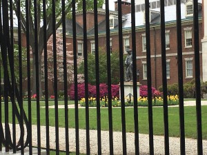 Pennsylvania Hospital Through the Fence