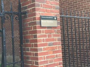 Rose Garden Sign